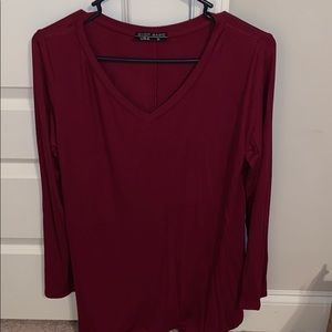 Red tunic